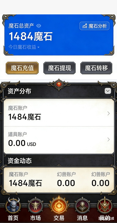 魔域私服军团集结野外场景